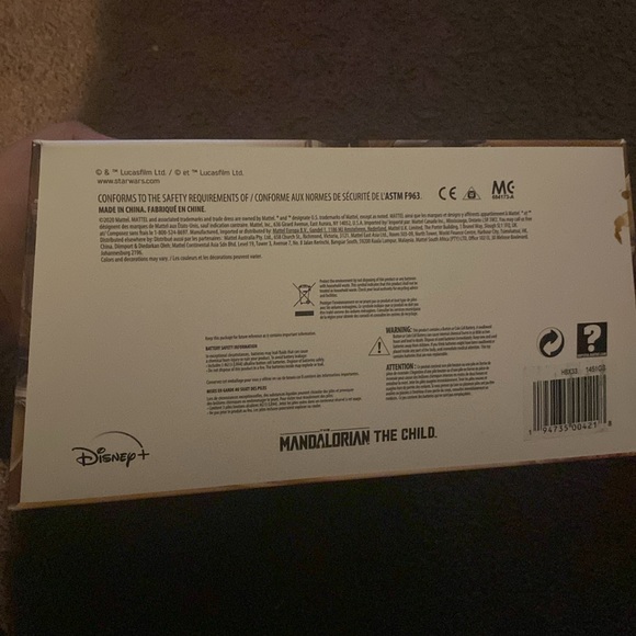 Star wars the mandalorian plush with accessory bag - Picture 2 of 6